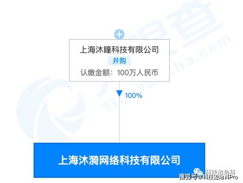 字節(jié)跳動(dòng)成立上海沐漪網(wǎng)絡(luò)，注冊(cè)資本100萬(wàn)元拓展信息系統(tǒng)集成服務(wù)