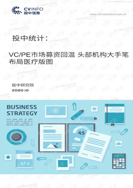 投中信息 2020年VC/PE市場募資回溫與頭部機構醫療布局分析